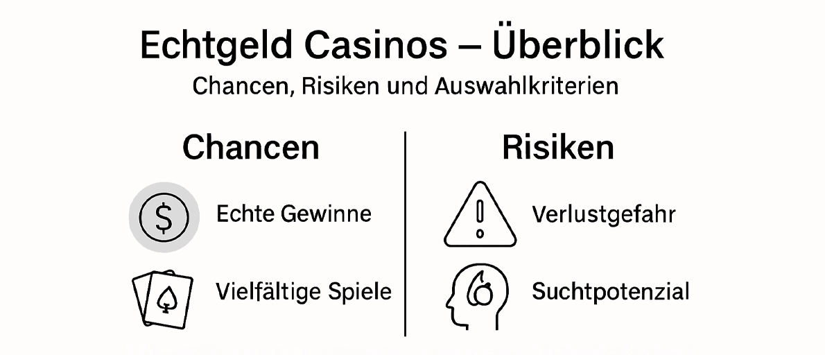 echtgeld casinos Überblick