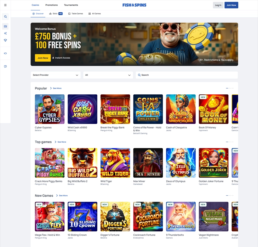 luckytwice casino home page screenshot